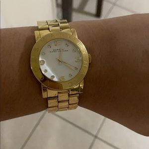 Marc by Marc Jacobs gold watch